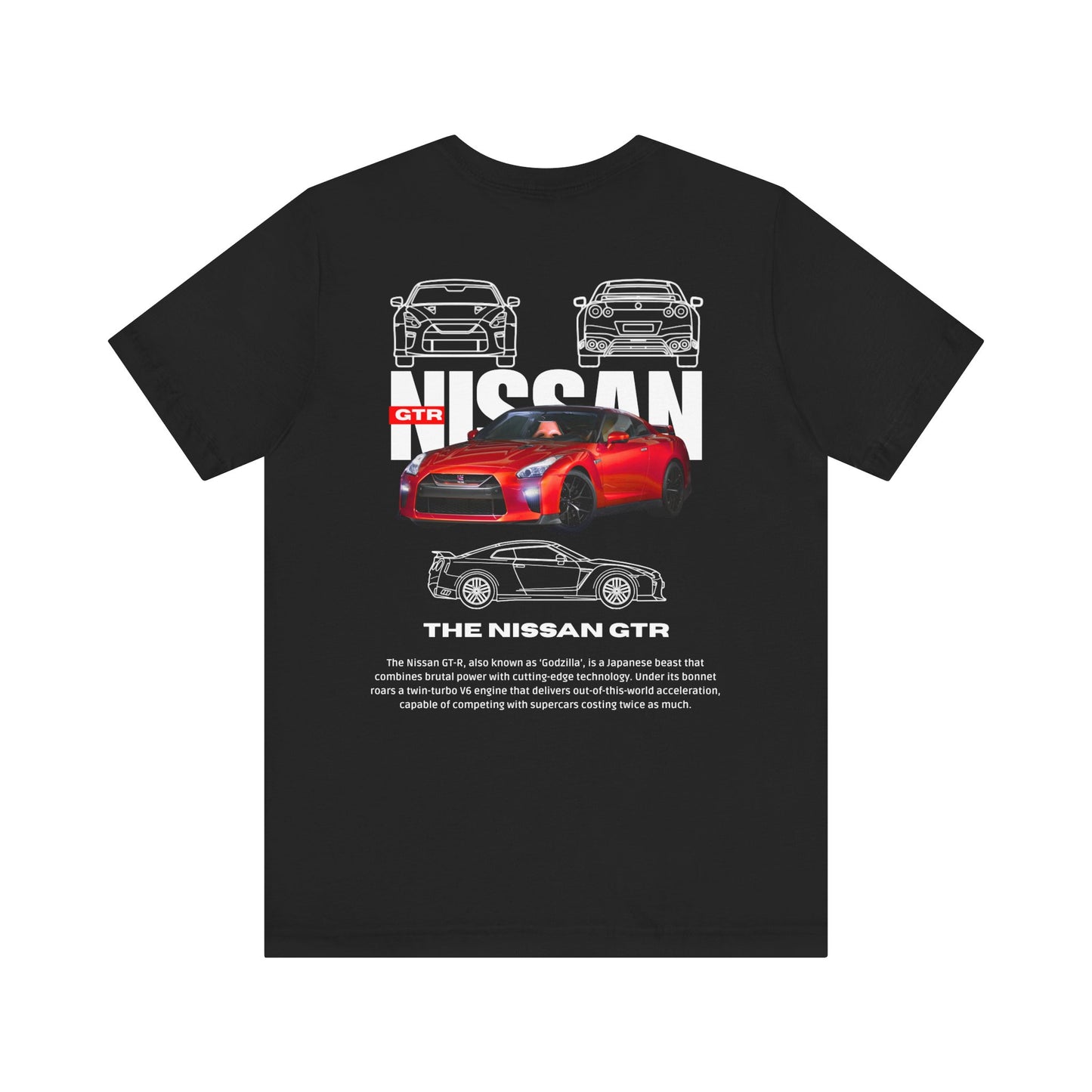 Camiseta De Nissan GT-R