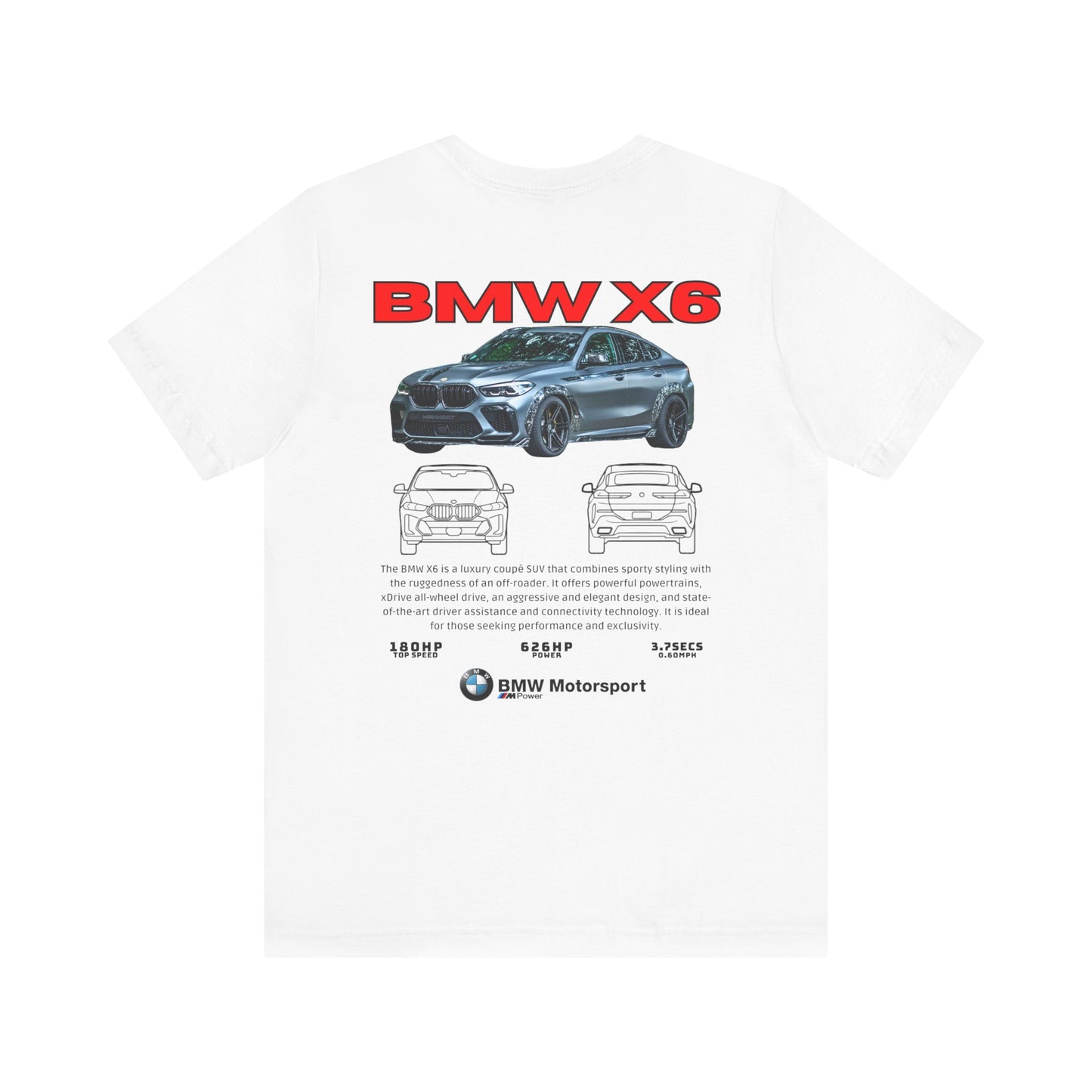Camiseta de BMW X6