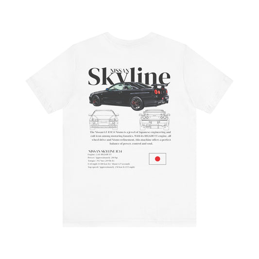 Camiseta De Nissan Skyline